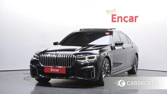 BMW 7 Series (G11) 2021 Черный из Кореи