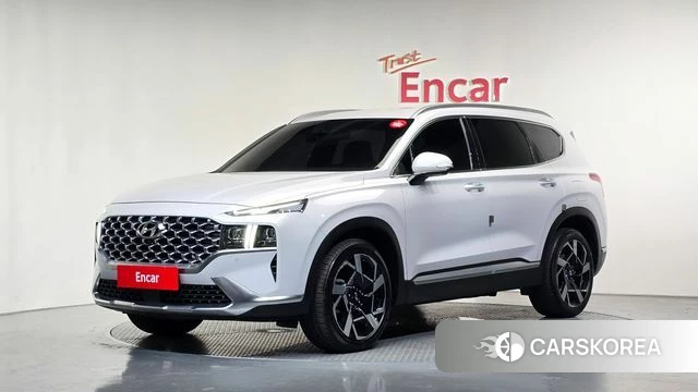 Hyundai The New Santa Fe 2021 Белый из Кореи