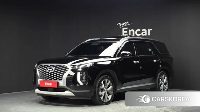 Hyundai Palisade 2021 Черный из Кореи