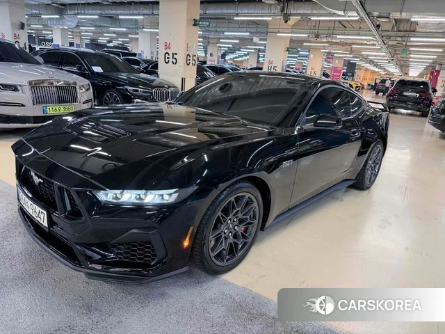 Ford Mustang 7th Generation 2024 Черный из Кореи