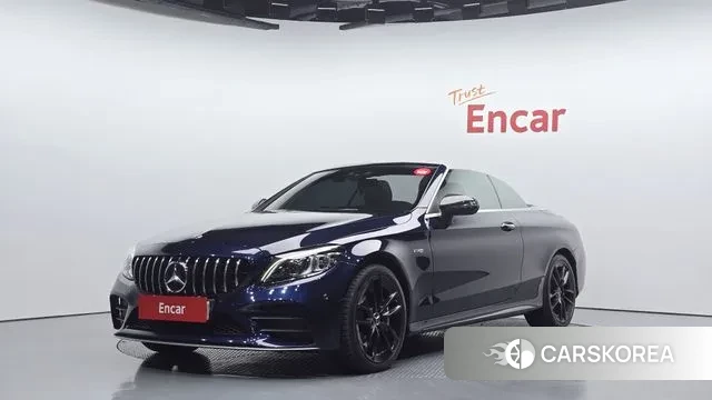 Mercedes-Benz C-Class W205 2019 Синий из Кореи