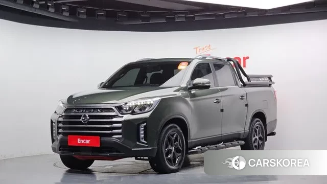 Ssangyong The New Rexton Sports Cannes 2022 Светло-зеленый из Кореи