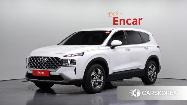 Hyundai The New Santa Fe 2021 Белый из Кореи