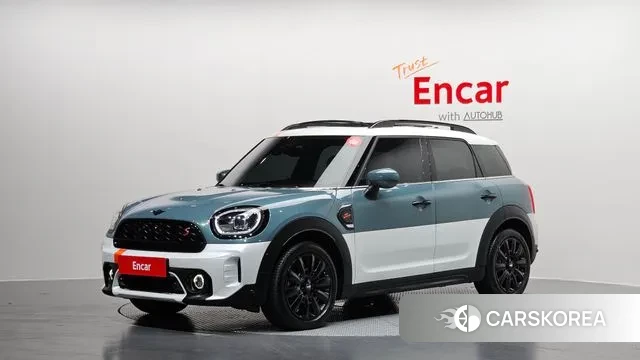 Mini Cooper S Countryman 2024 Зеленый из Кореи