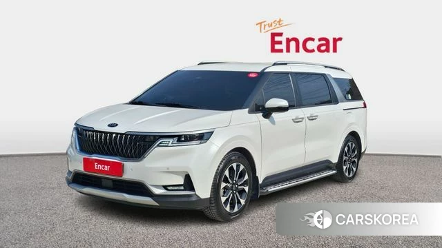 Kia Carnival 4th generation 2021 Белый из Кореи