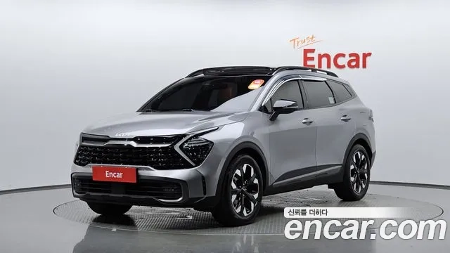 Kia Sportage 5th Generation 2021 Серебристо-серый из Кореи