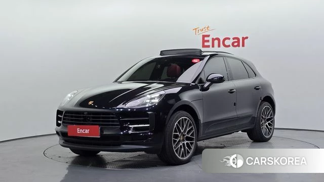 Porsche Macan 2021 Черный из Кореи