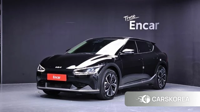 Kia EV6 2022 Черный из Кореи