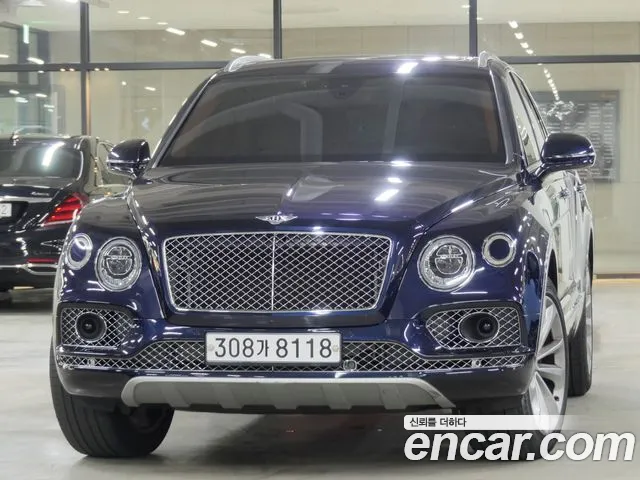 Bentley Bentayga 2020 Синий из Кореи