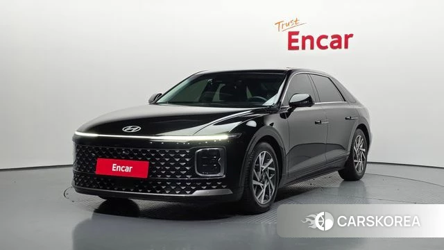 Hyundai Grandeur (GN7) 2023 Черный из Кореи