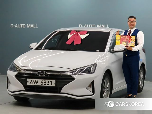 Hyundai The New Avante AD 2019 Белый из Кореи