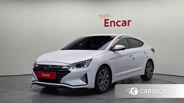 Hyundai The New Avante AD 2019 Белый из Кореи