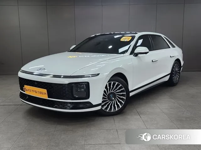 Hyundai Grandeur Hybrid (GN7) 2025 Белый из Кореи