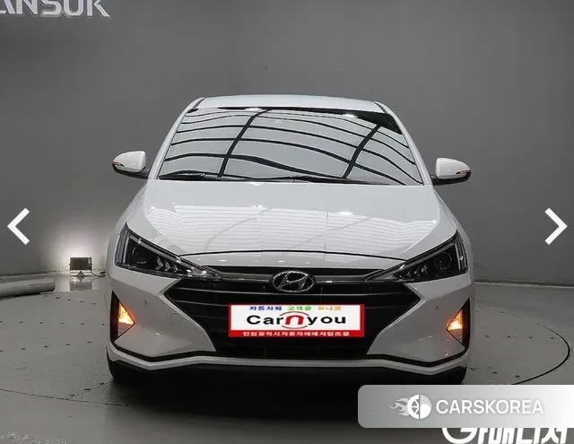 Hyundai The New Avante AD 2018 Белый из Кореи