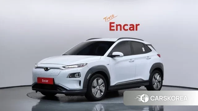 Hyundai Kona Electric 2020 Белый из Кореи