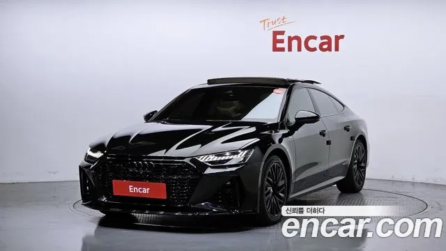 Audi A7 (4K) 2020 Черный из Кореи