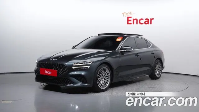 Genesis The New G70 2021 Серый из Кореи