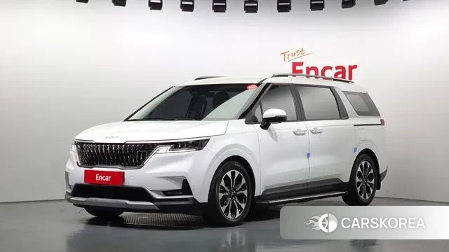 Kia Carnival 4th generation 2021 Белый из Кореи