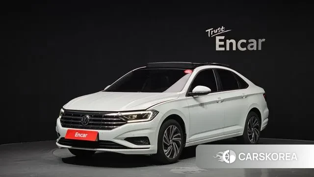 Volkswagen 7th Generation of Jetta 2020 Белый из Кореи