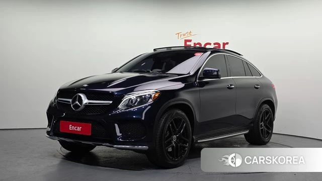 Mercedes-Benz GLE - Class W166 2018 Синий из Кореи