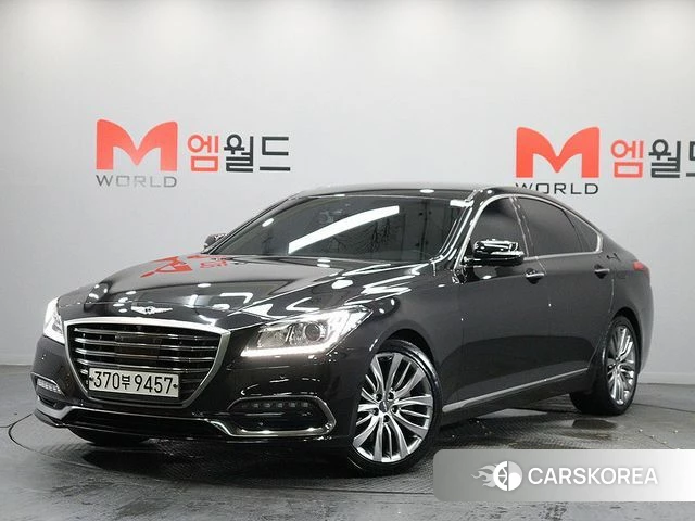 Genesis G80 2018 Черный из Кореи