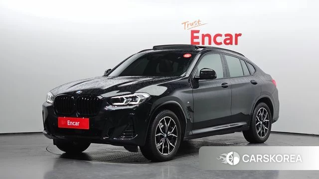 BMW X4 (G02) 2023 Черный из Кореи