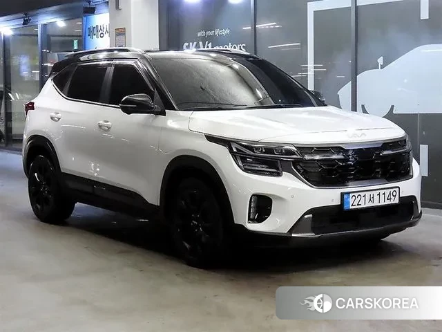 Kia The New Seltos 2023 Белый из Кореи