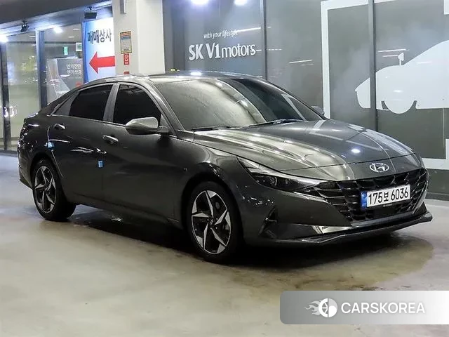 Hyundai Avante (CN7) 2022 Серый из Кореи