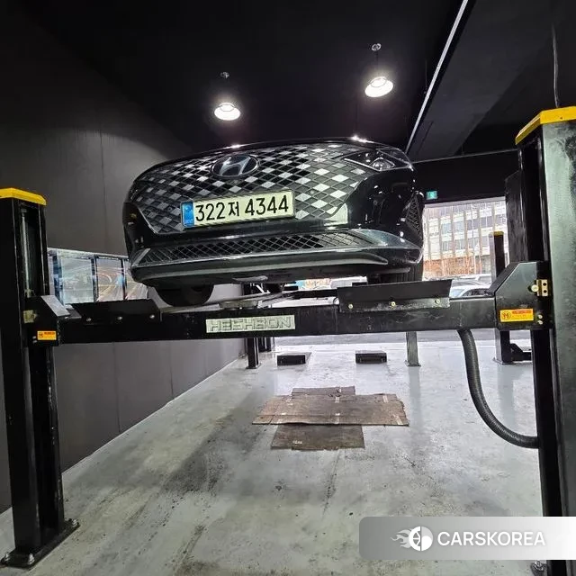 Hyundai The New Grandeur IG Hybrid 2021 Черный из Кореи