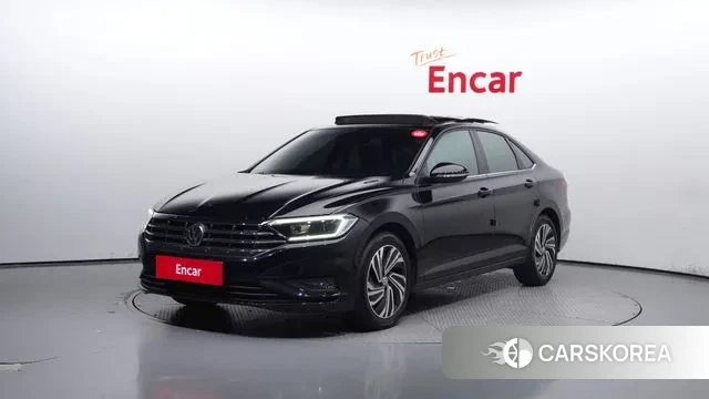 Volkswagen 7th Generation of Jetta 2020 Черный из Кореи