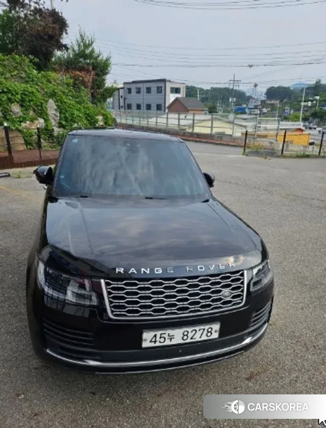 Land Rover Range Rover 4th Generation 2018 Черный из Кореи