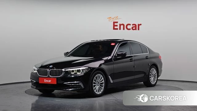 BMW 5 Series (G30) 2019 Черный из Кореи
