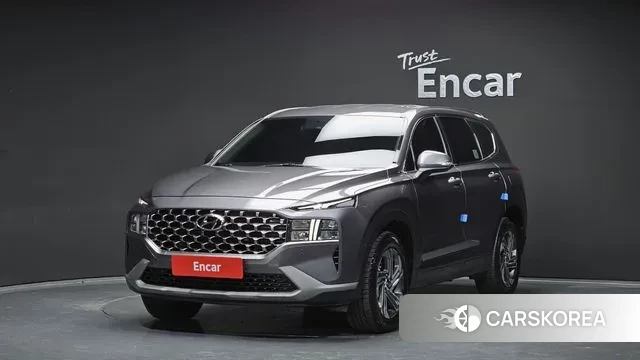 Hyundai The New Santa Fe 2022 Серый из Кореи