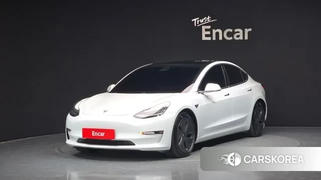 Tesla Model 3 2020 Белый из Кореи