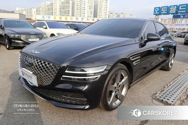 Genesis G80 (RG3) 2020 Черный из Кореи