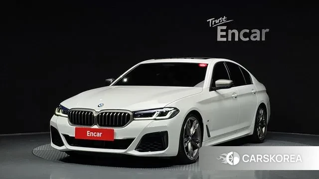 BMW 5 Series (G30) 2022 Белый из Кореи