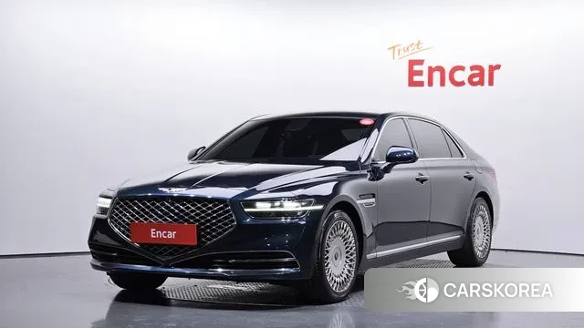 Genesis G90 2021 Синий из Кореи