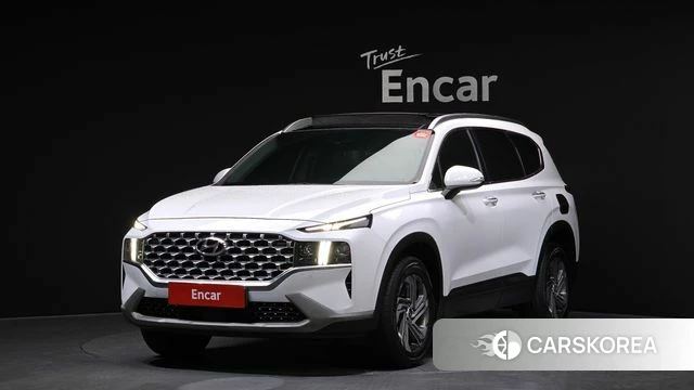 Hyundai The New Santa Fe 2021 Белый из Кореи