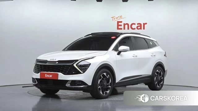 Kia Sportage 5th Generation 2021 Белый из Кореи