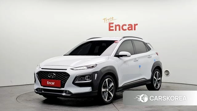 Hyundai Kona 2018 Белый из Кореи