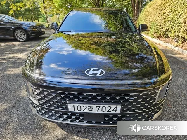 Hyundai Grandeur Hybrid (GN7) 2023 Черный из Кореи