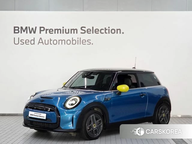 Mini Cooper Electric 2023 Синий из Кореи