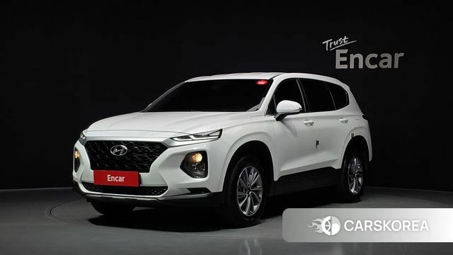 Hyundai Santa Fe TM 2018 Белый из Кореи