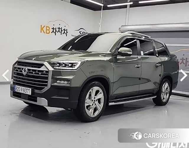 Ssangyong The New Rexton Sport 2023 Зеленый из Кореи