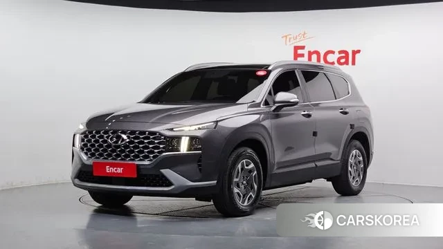 Hyundai The New Santa Fe 2021 Серый из Кореи