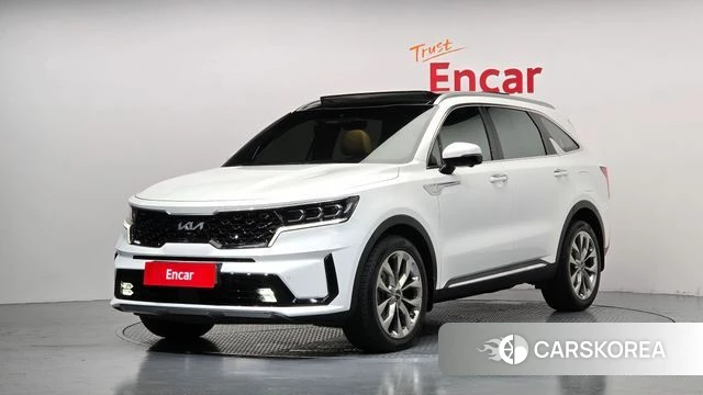Kia Sorento 4th Generation 2022 Белый из Кореи
