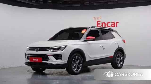Ssangyong Beautiful Korando 2022 Белый из Кореи