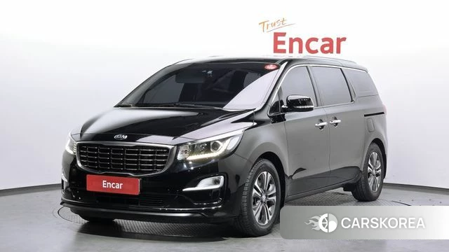 Kia The New Carnival 2019 Черный из Кореи