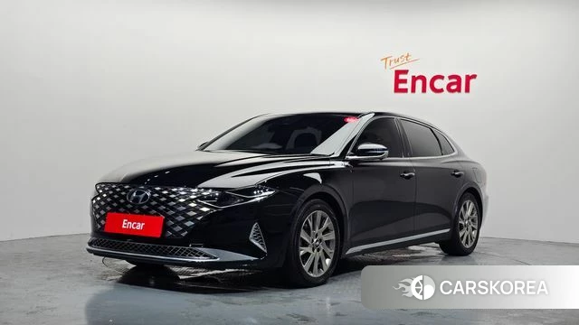 Hyundai The New Grandeur IG Hybrid 2020 Черный из Кореи