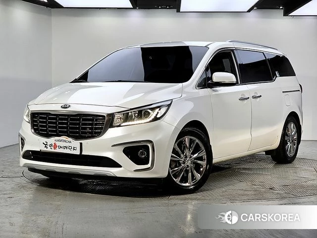 Kia The New Carnival 2018 Белый из Кореи